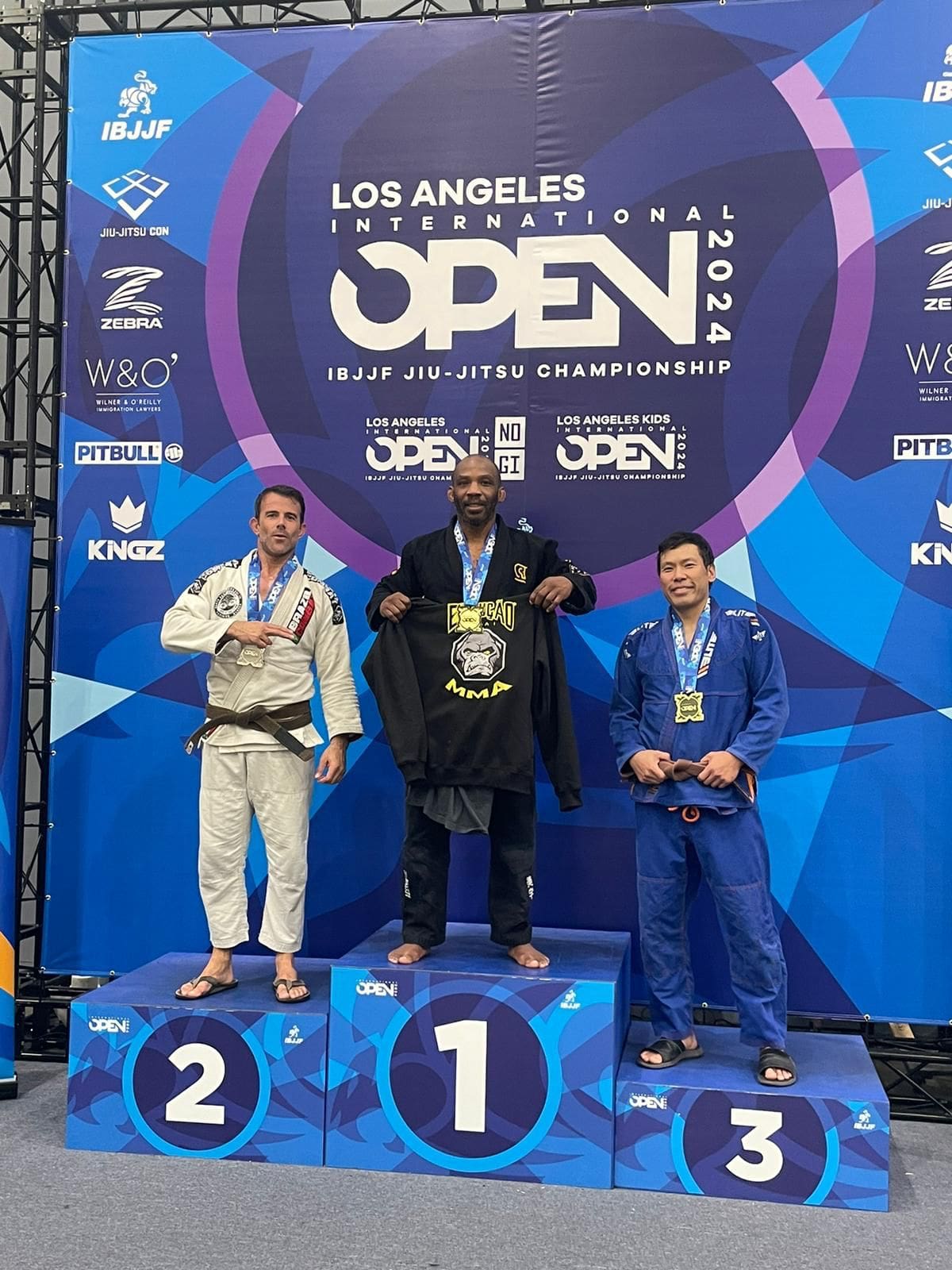 Al Clinches Gold LA Open 2024 Evolucao Thai Keller MMA School